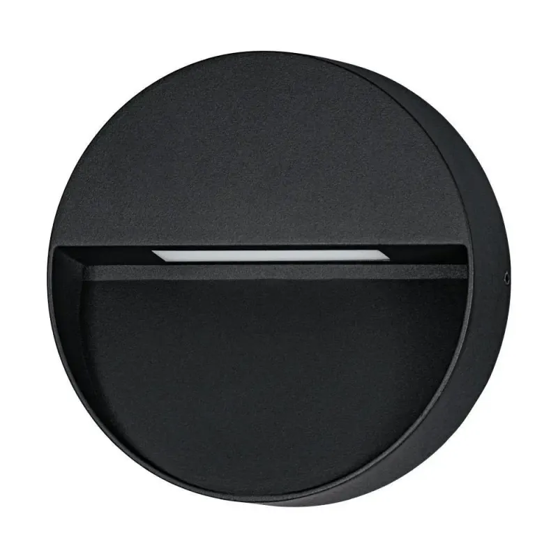 Eglo Maruggio Ude Væg ø150 Cct   8w 520lm Ip65 Sort Udendørslampe 900888