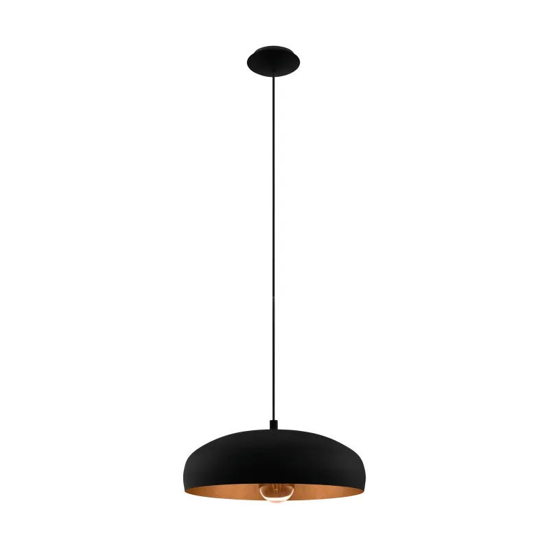 Eglo Mogano Pendel Sort Kobber Pendellampe 94605