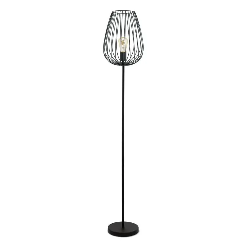 Eglo Newtown Gulv Sort Gulvlampe 49474