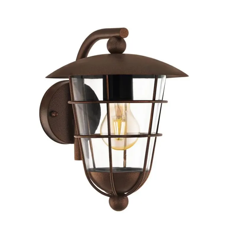 Eglo Pulfero   Ude Væg Ned Antik Udendørslampe 94855