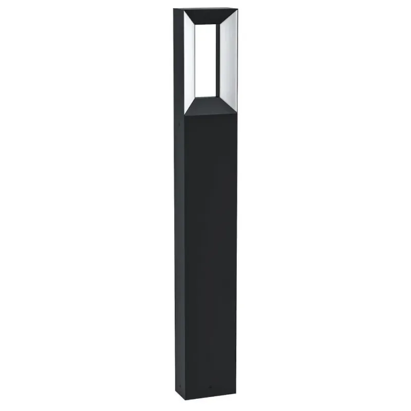 Eglo Riforano Ude Stander H770 2x5w 2x550lm 3000k Ip54 Sort Udendørslampe 98728
