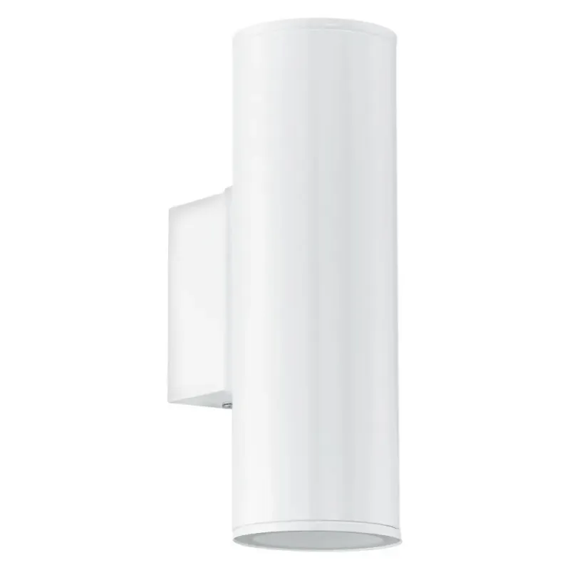 Eglo Riga Ude Væg 2x3w Ip44 Hvid Udendørslampe 94101