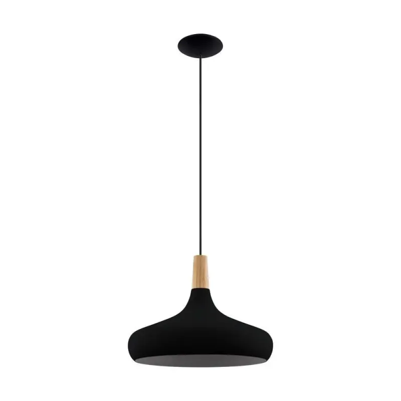 Eglo Sabinar Pendel E27 ø400 Sort Pendellampe 900163