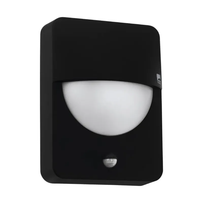 Eglo Salvanesco Ude Væg Sensor Ip44 Sort Udendørslampe 98705