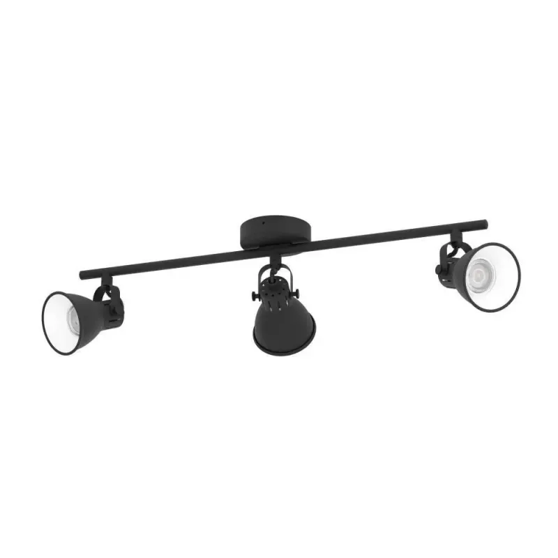 Eglo Seras Spot 3x240 Lm Sort Spotlampe 98399