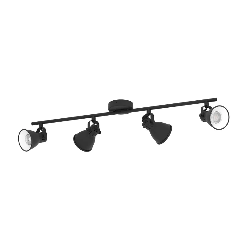 Eglo Seras Spot 4x240 Lm Sort Spotlampe 98408
