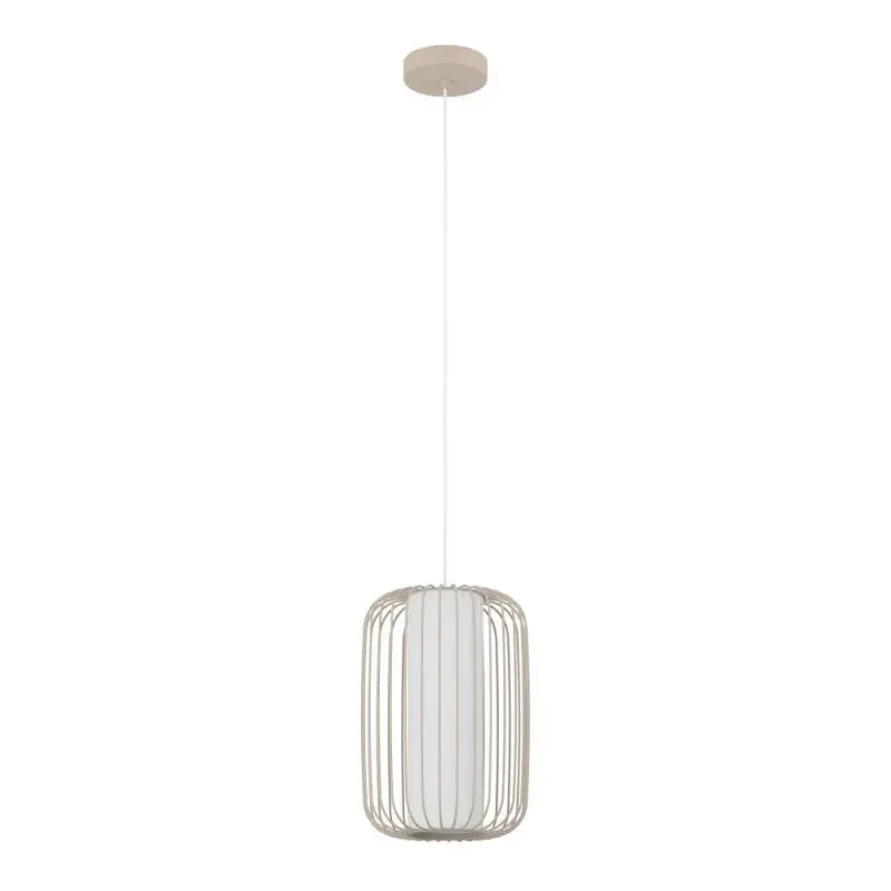 Eglo Terrarosa Pendel E27 ø240 Sand Hvid  Pendellampe 900866