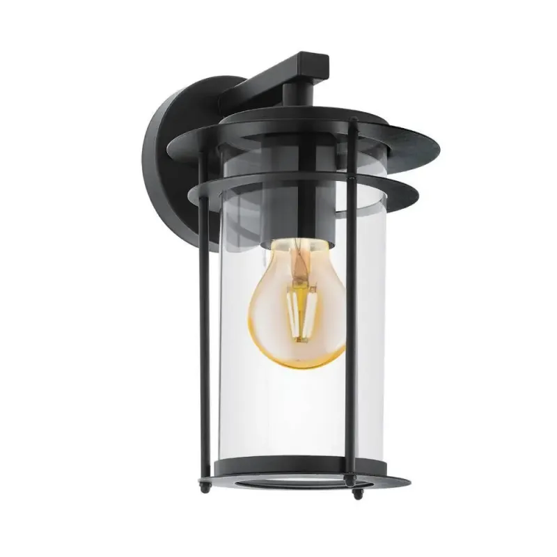 Eglo Valdeo Ude Væg Sort Udendørslampe 96239