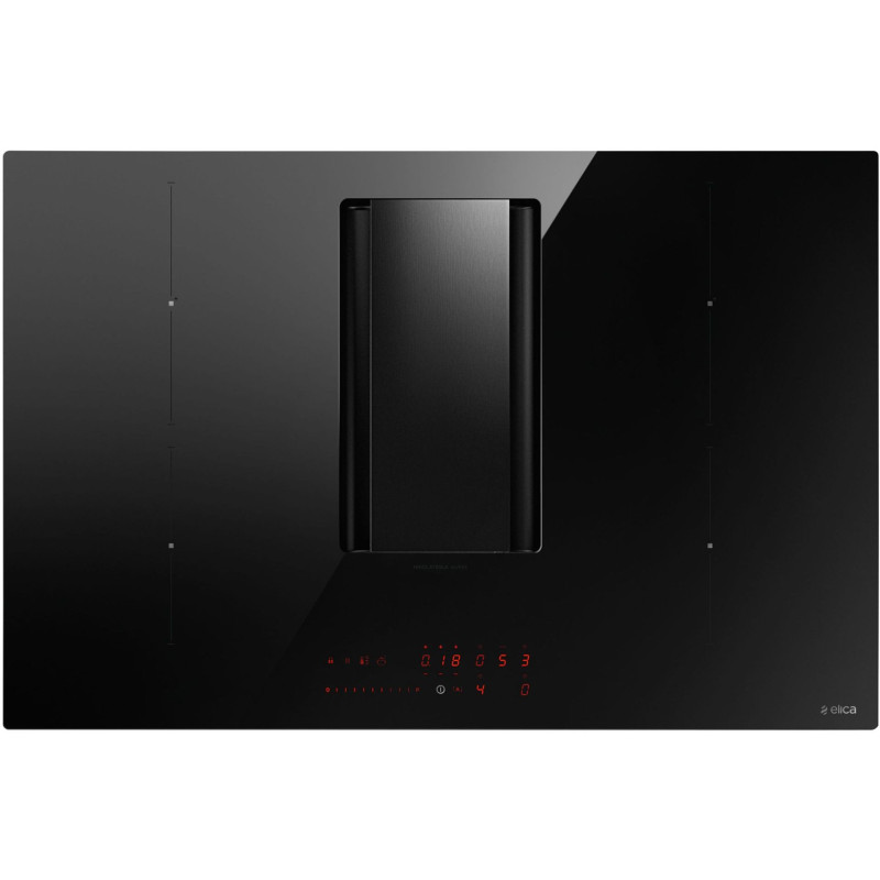 Eico 5005 Nikolatesla Alpha Bl   78 Induktionskogeplade Med Indbygget Emhætte