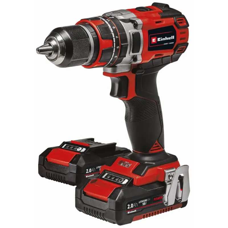 Einhell Te-cd 18-50 Akku-slagboremaskine 2x18v-  0ah Batteri Og Lader