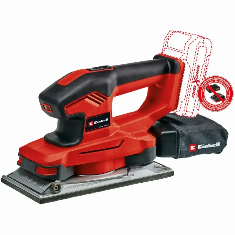 Einhell Te-os 18 230 Li Akku Rystepudser 18 Volt   Batteri Og Lader