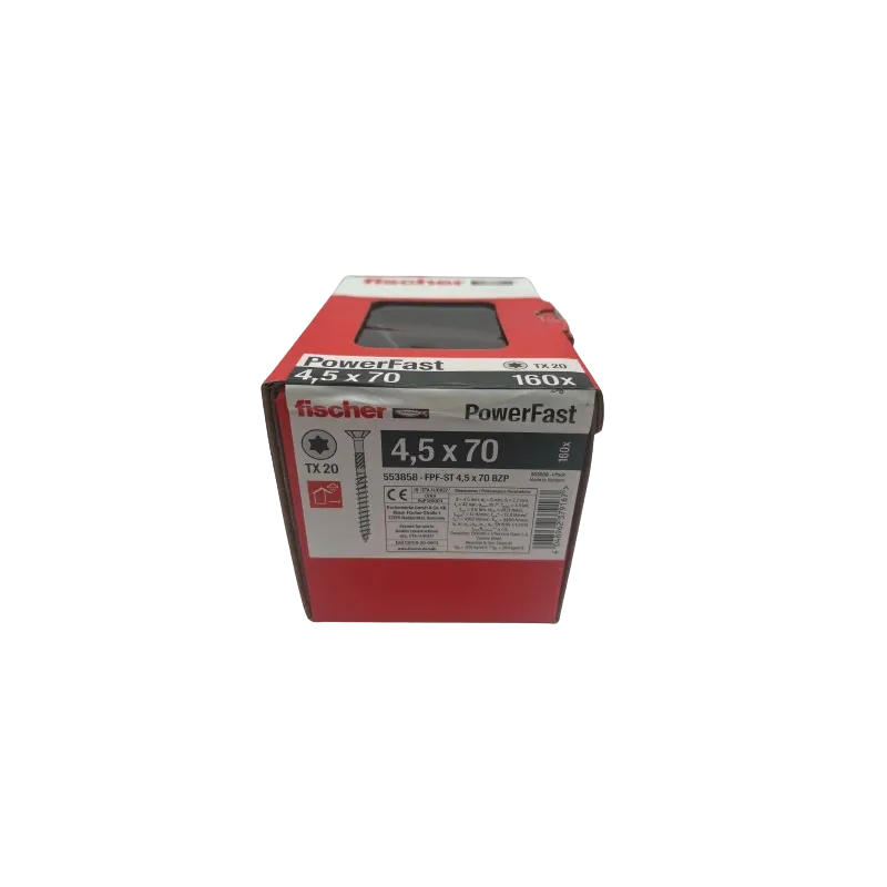 Fischer Spånpladeskrue Fpf-st   5x70 Bzp