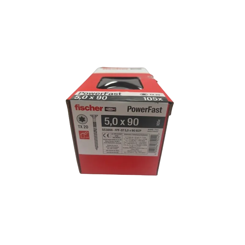 Fischer Spånpladeskrue Fpf-st   0x90 Bzp