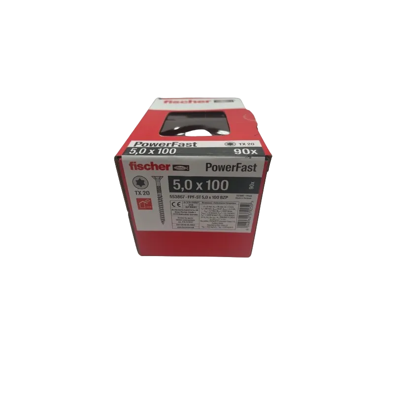 Fischer Spånpladeskrue Fpf-st   0x100 Bzp