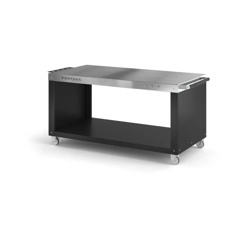 Fontana Forni Pizzadesk Bord Vogn 180 Cm