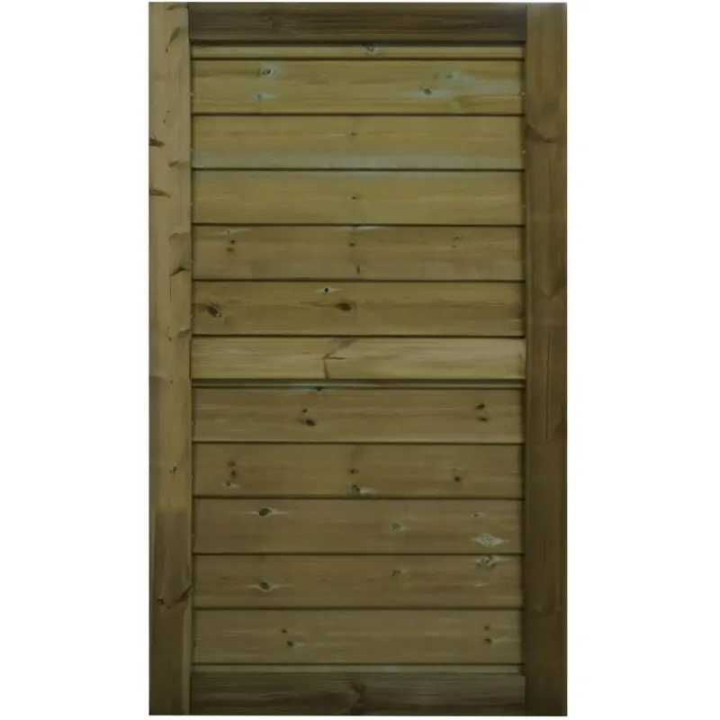 Frøslev Ft Systemhegn  90   162 Cm Låge  Klink Tryk  Grøn
