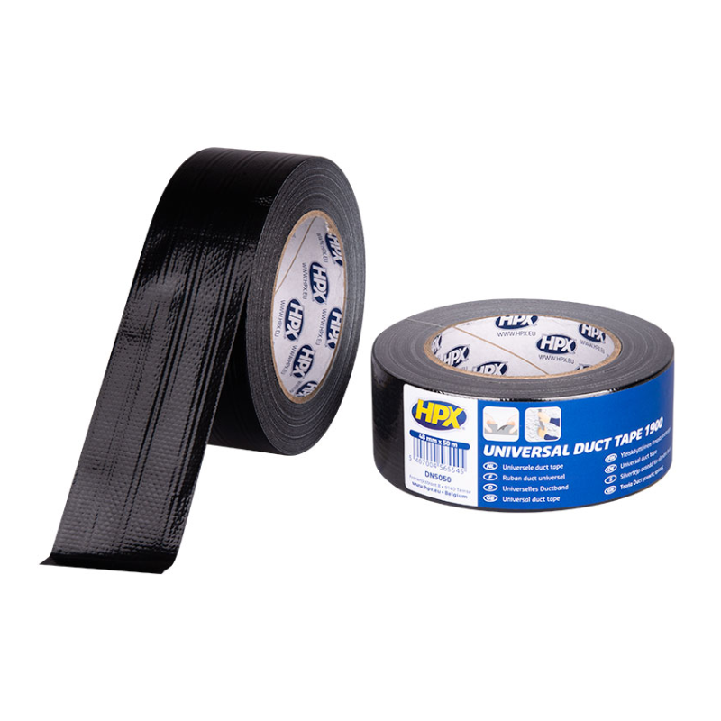 Gaffatape 50mmx50m  Heavy Duty  Sort