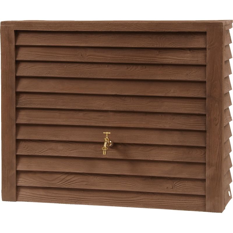 Garantia Woody Regnvandsbeholder 350l Mørk Brun
