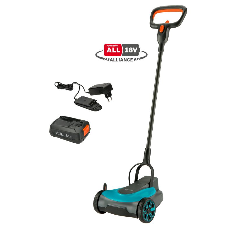 Gardena Batteridrevet Plæneklipper Handymower 22 18v  Sæt 14620-20