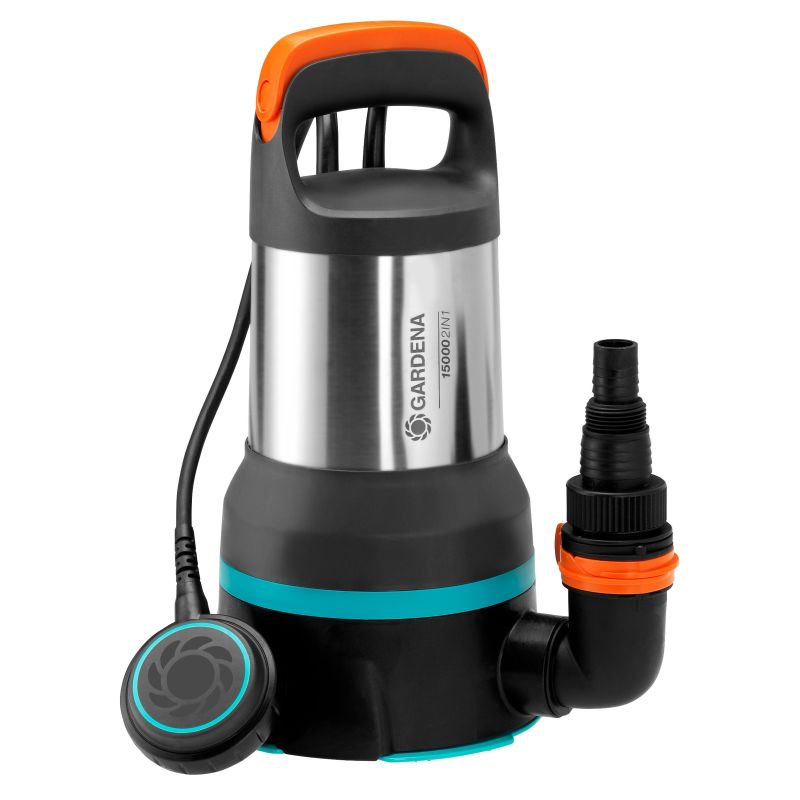 Gardena Elektrisk Dykpumpe 15000 Til Rent Og Urent Vand 09048-20