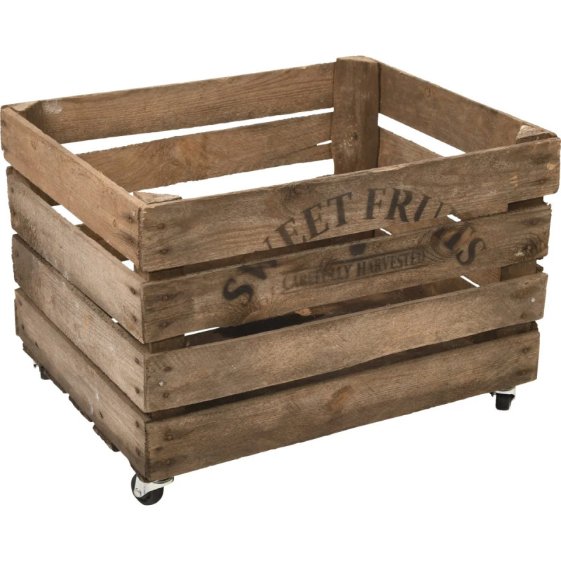 Gardenlife æblekassse   Hjul Ng81