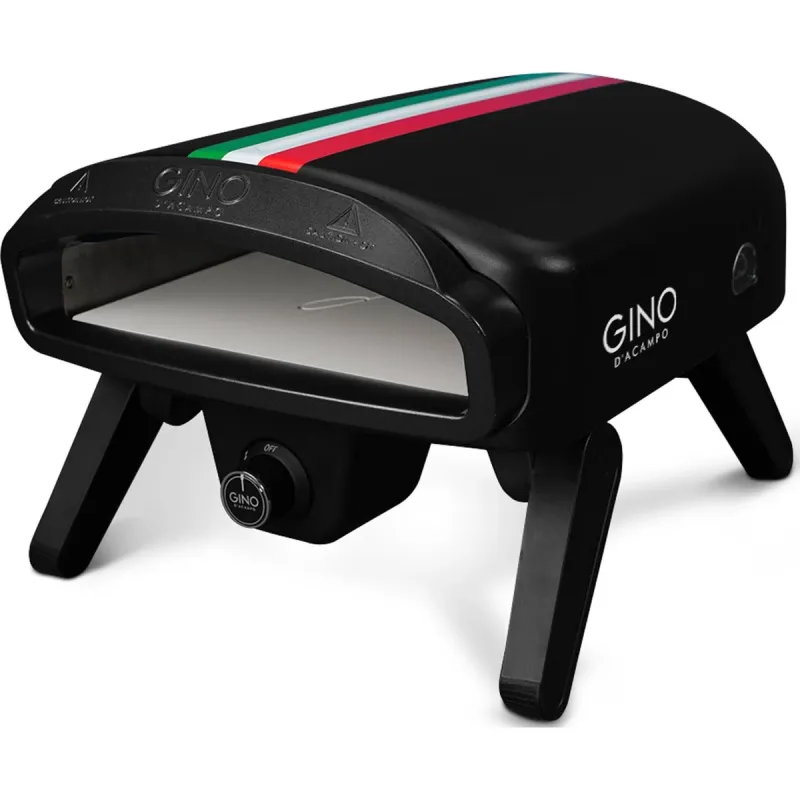 Gino   Acampo Modena Pizzaovn 14 Quot  Matsort Med Italiensk Flag