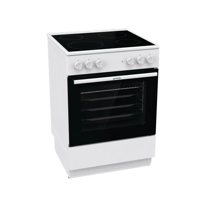 Gorenje Gec6a40wd Glaskeramisk Komfur