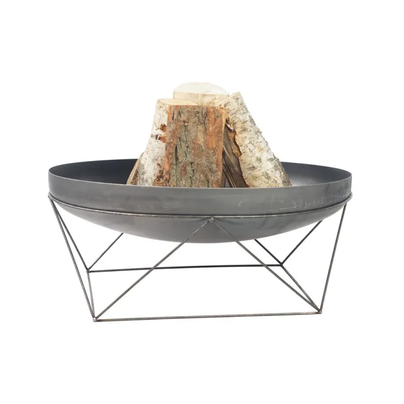 Greenhand Bålfad  ø60 Cm  Stål  Sort  Amalfi 12933