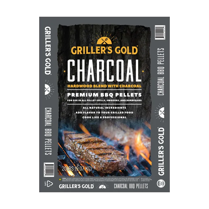Griller   Gold Charcoal Træpiller   Kg