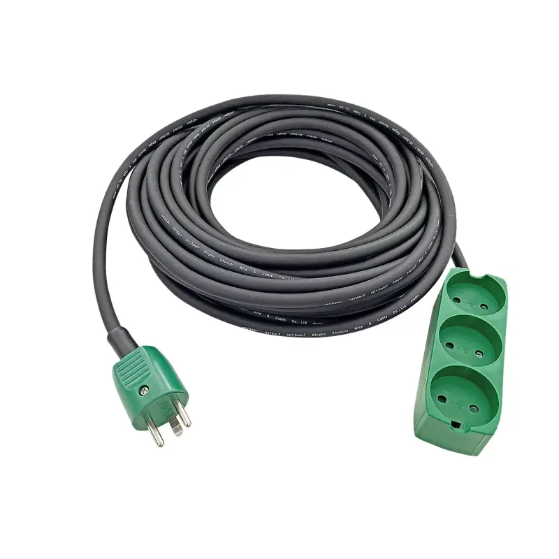 Gripo Kabelsæt  -jord Neopren 3x1 5mm2 16a 250v 15m  -stik 20341
