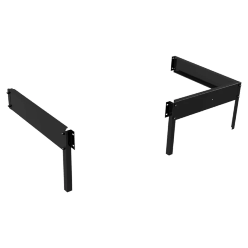 Halls Fundament Til Qube Lean-to 24 Sort