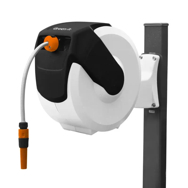 Home It Slangeboks Med Automatisk Oprul 20 Meter Slange   Bar