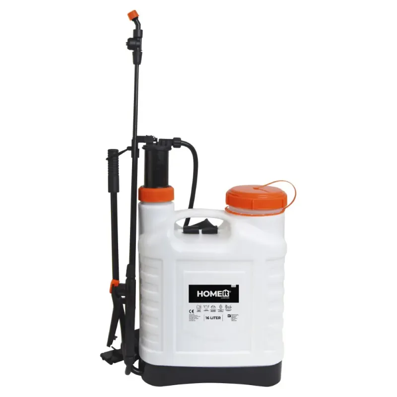 Home Ithavesprøjte Med Pumpe Og   Dyser 16 Liter