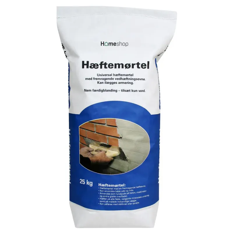Homeshop Hæftemørtel 25 Kg Råhvid