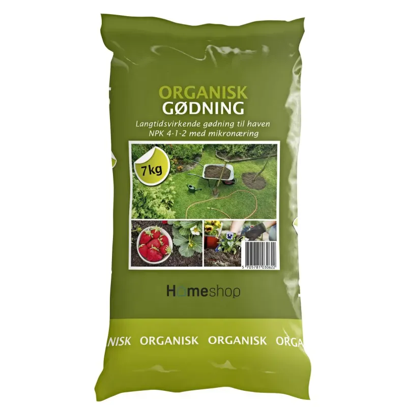 Homeshop Organisk Npk  - -  7kg 801pl1007