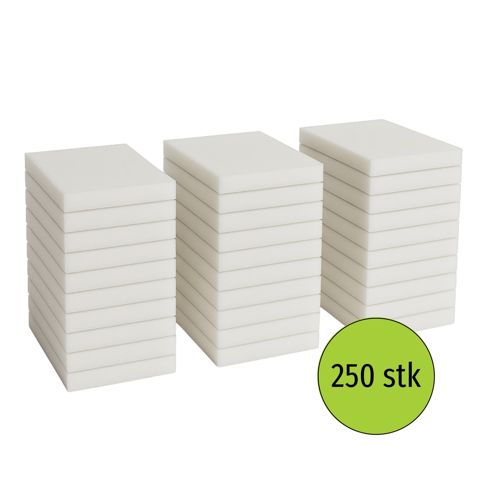 Hvide Slibesvampe 120x98x12 Mm   250 Stk Korn P120