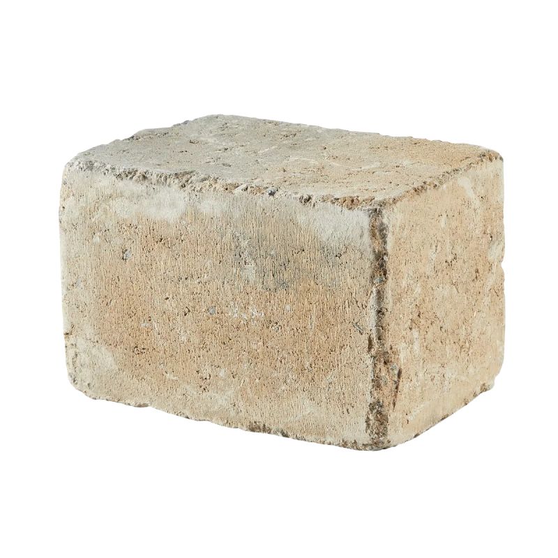 Ibf Holmegaardstenr Kantblok Gyldenmix 14x14x21cm