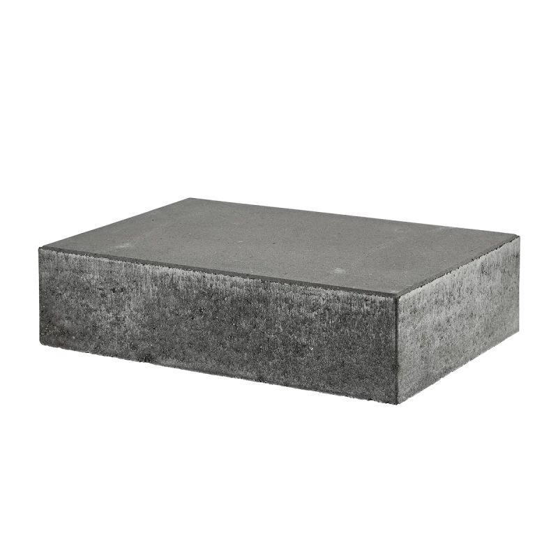 Ibf Trappetrin Lige Forkant Sort Antracit 15x60x40cm