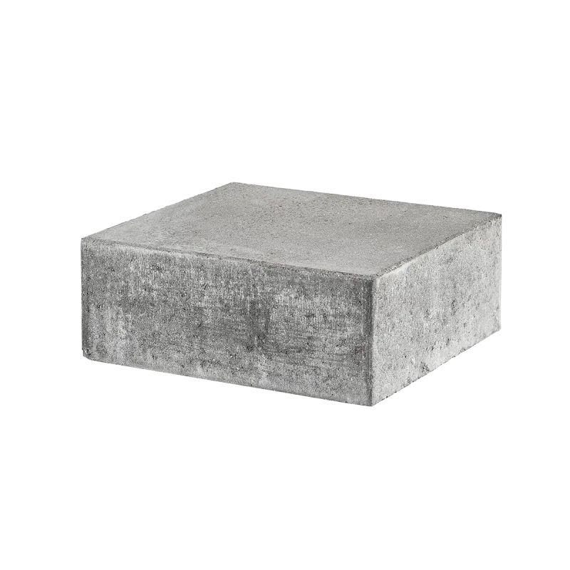 Ibf Trappetrin Lige Kant Grå 15x35x40cm