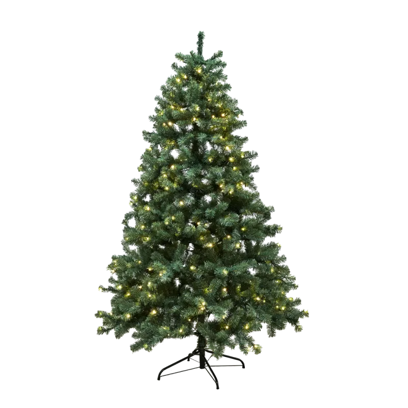 Juletræ Kunstig Pvc Aske  Klasse    180x118 Cm   Led Nordic Winter