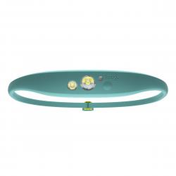 Knog Quokka Silikone Genopladelig Pandelampe Teal