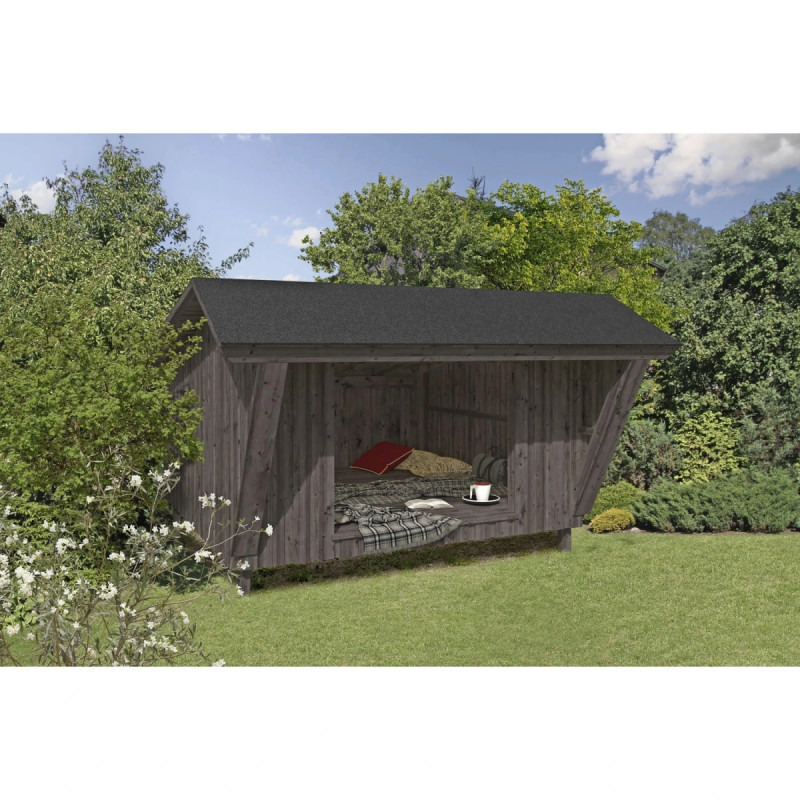 Lysbeck Shelter 340x300 Cm Inkl  Tagpap