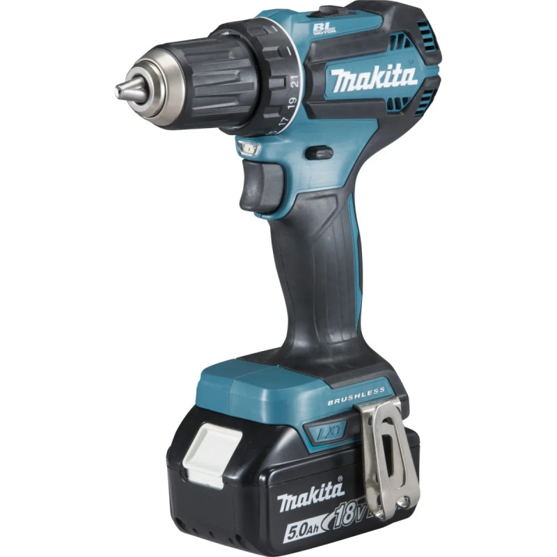 Makita Bore- Skruemaskine 18v   0ah Ddf485rtj