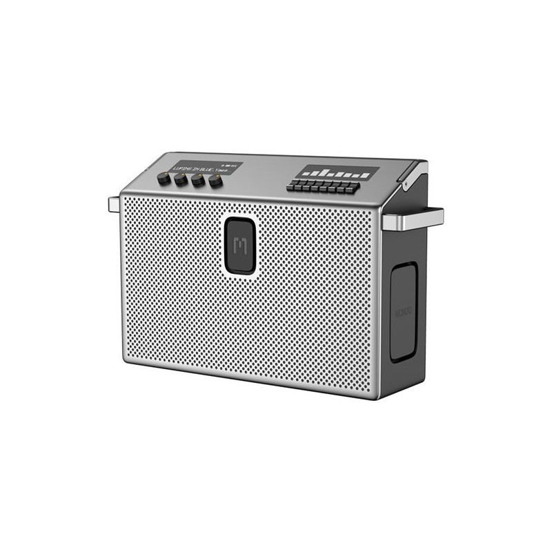 Mondo Bt Højttaler Large Metal Sort Bluetooth Højttaler