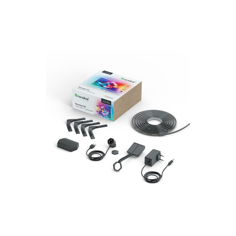 Nanoleaf 4d Screen Mirror   Lightstrip Kit For Tv And Monitors Up To 85