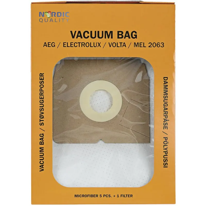 Nordic Quality Vacuumpose Mel 2063          200x320x40mm