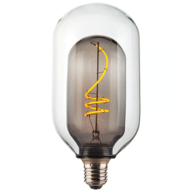 Nordlux Deco E27 T95 Bsf Dim Pære Røgfarvet