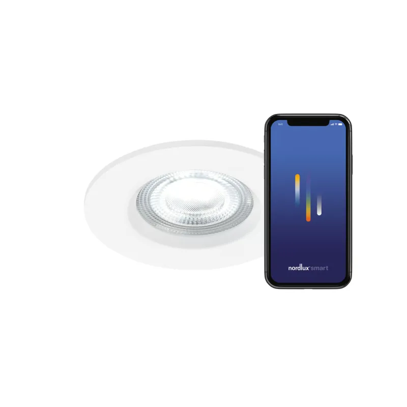 Nordlux Don Smart  -kit Colour Indbygningsspot Hvid
