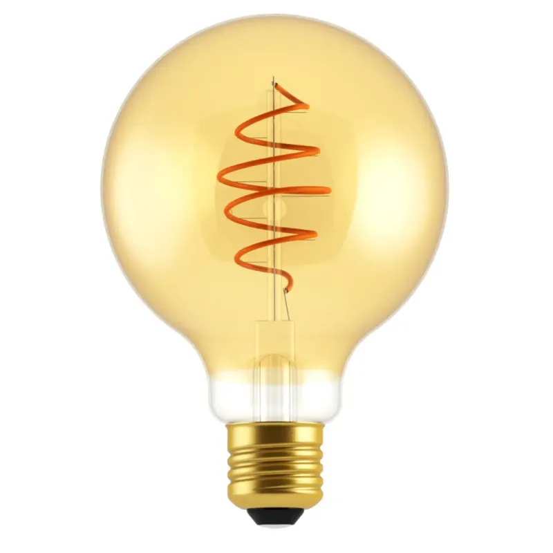 Nordlux E27 G125 Deco Dim Pære Goldcolor
