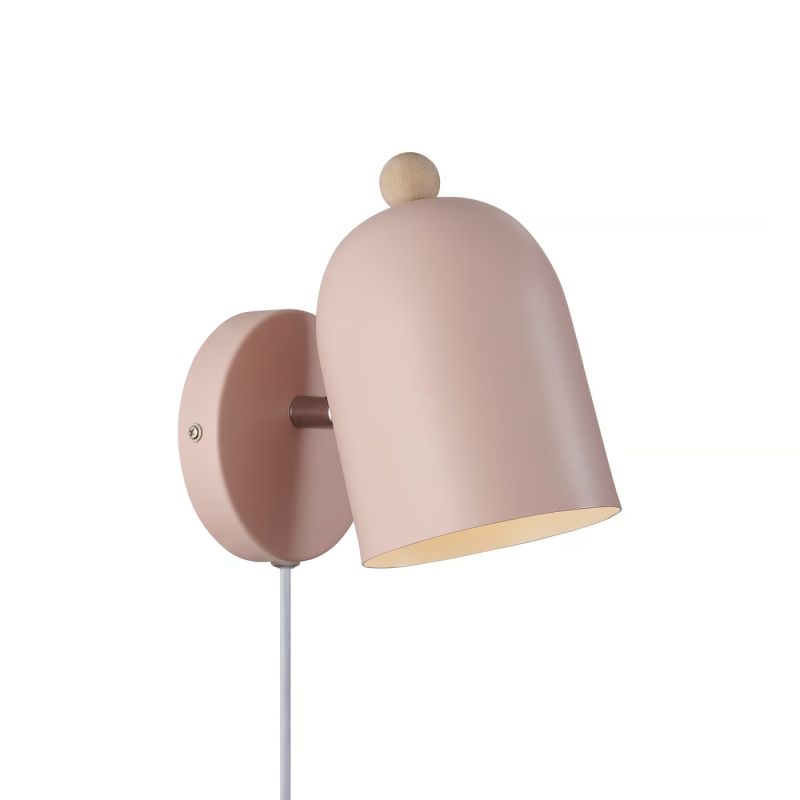Nordlux Gaston Væglampe Støvet Rosa